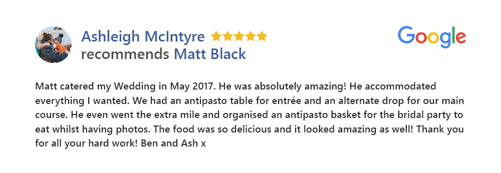 review for Matt Black